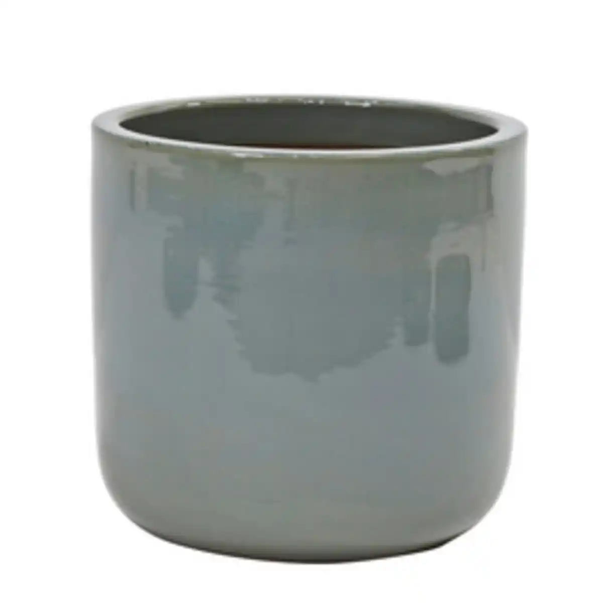 Bild 1 von Pflanzgefäß »Kreta«, ØxH: 24 x 23 cm, Keramik, grau