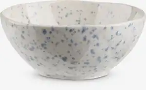 Schale ALF Ø15xH6 cm blau/weiß