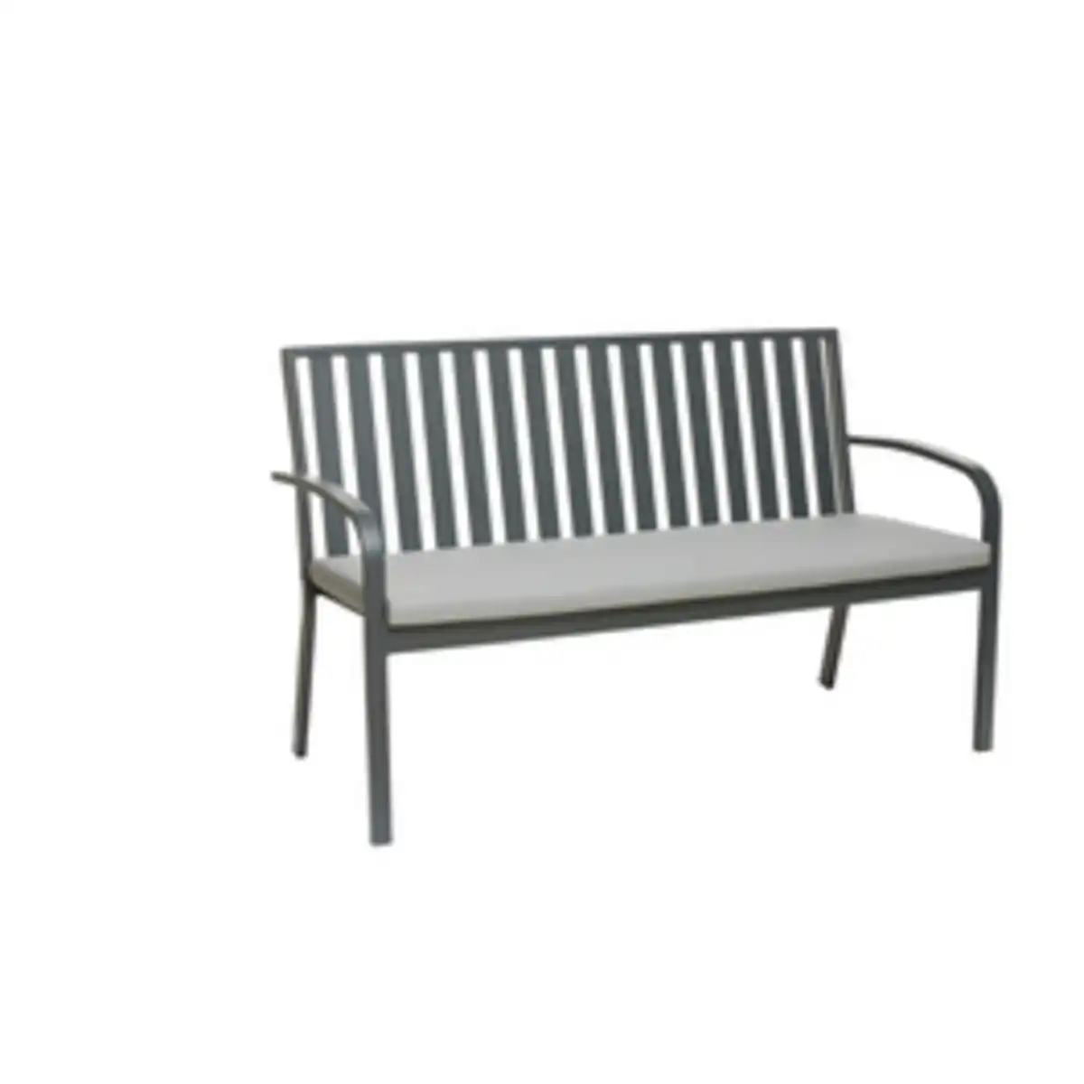 Bild 1 von CASAYA Bank »Sinfra«, inklusive Kissen, Aluminium, schwarz