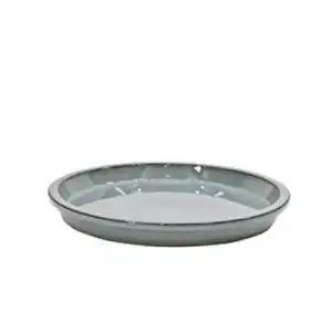 Untersetzer, grau, Keramik, rund