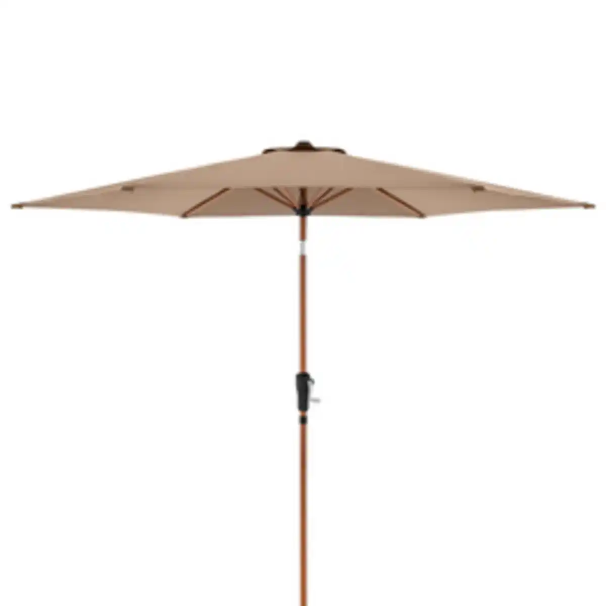 Bild 1 von DOPPLER Sonnenschirm »Life 305 Woodstyle Lift«, ØxH: 305 x 246 cm, abknickbar