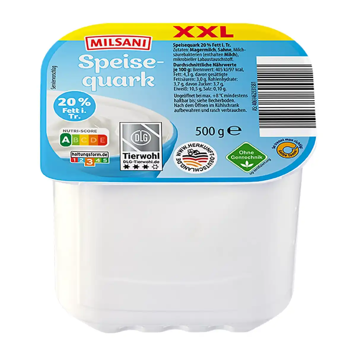 Bild 1 von MILSANI Speisequark XXL