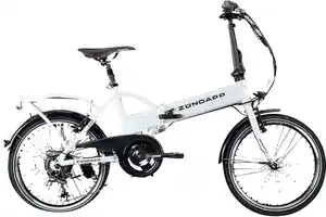 Zündapp E-Bike Faltrad Z101 20 Zoll RH 37cm 6-Gang 270 Wh weiß