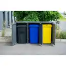 Bild 2 von Westmann Mülltonnenbox, für 3 x 240 L, BxTxH: 200 x 80 x 116 cm, anthrazit