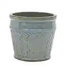 Bild 1 von Pflanzgefäß »Edda«, ØxH: 38,5 x 34,5 cm, Keramik, grau