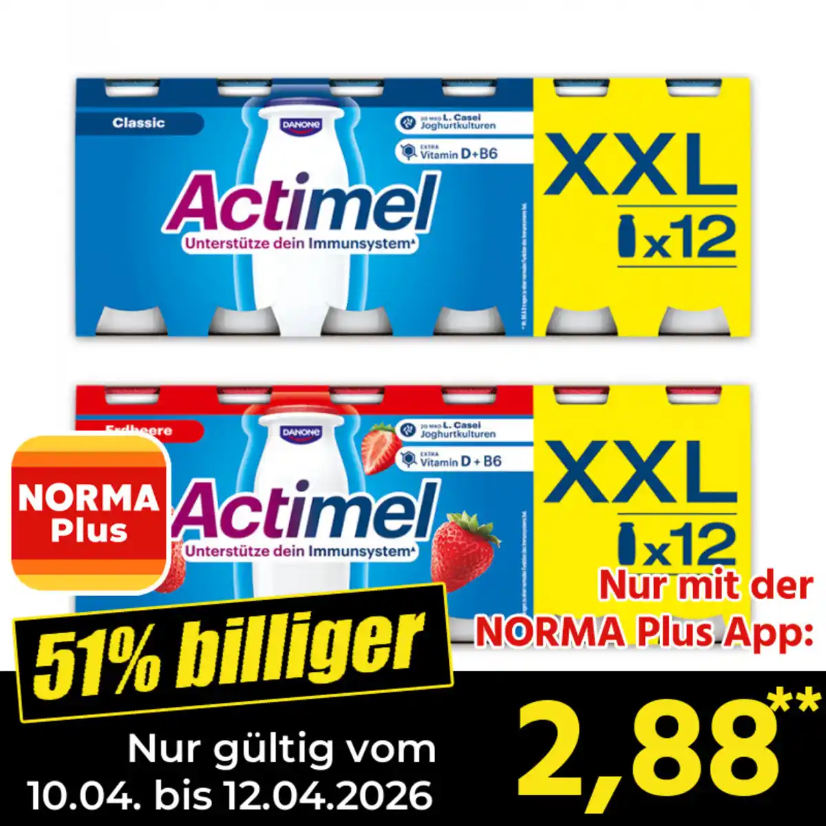 Bild 1 von Danone Actimel XXL