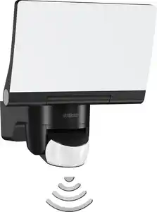 Steinel Strahler XLED Home 2 S Schwarz mit Bewegungsmelder, Sensor