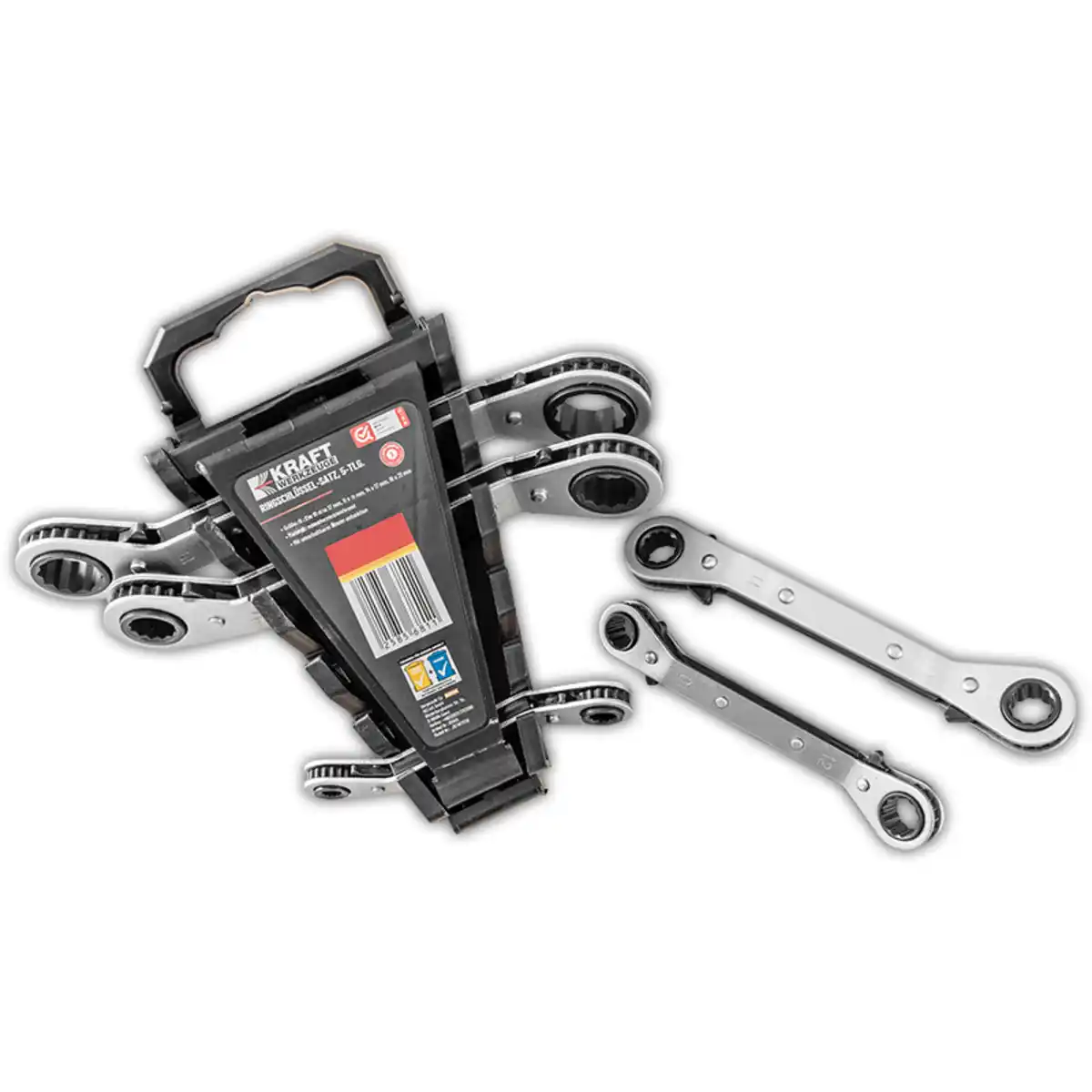 Bild 1 von Kraft Werkzeuge Ringschlüssel-Satz 5-tlg.