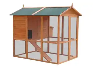 TrendLine Hühnerhaus Wilma XXL 174 x 149 x 160 cm natur