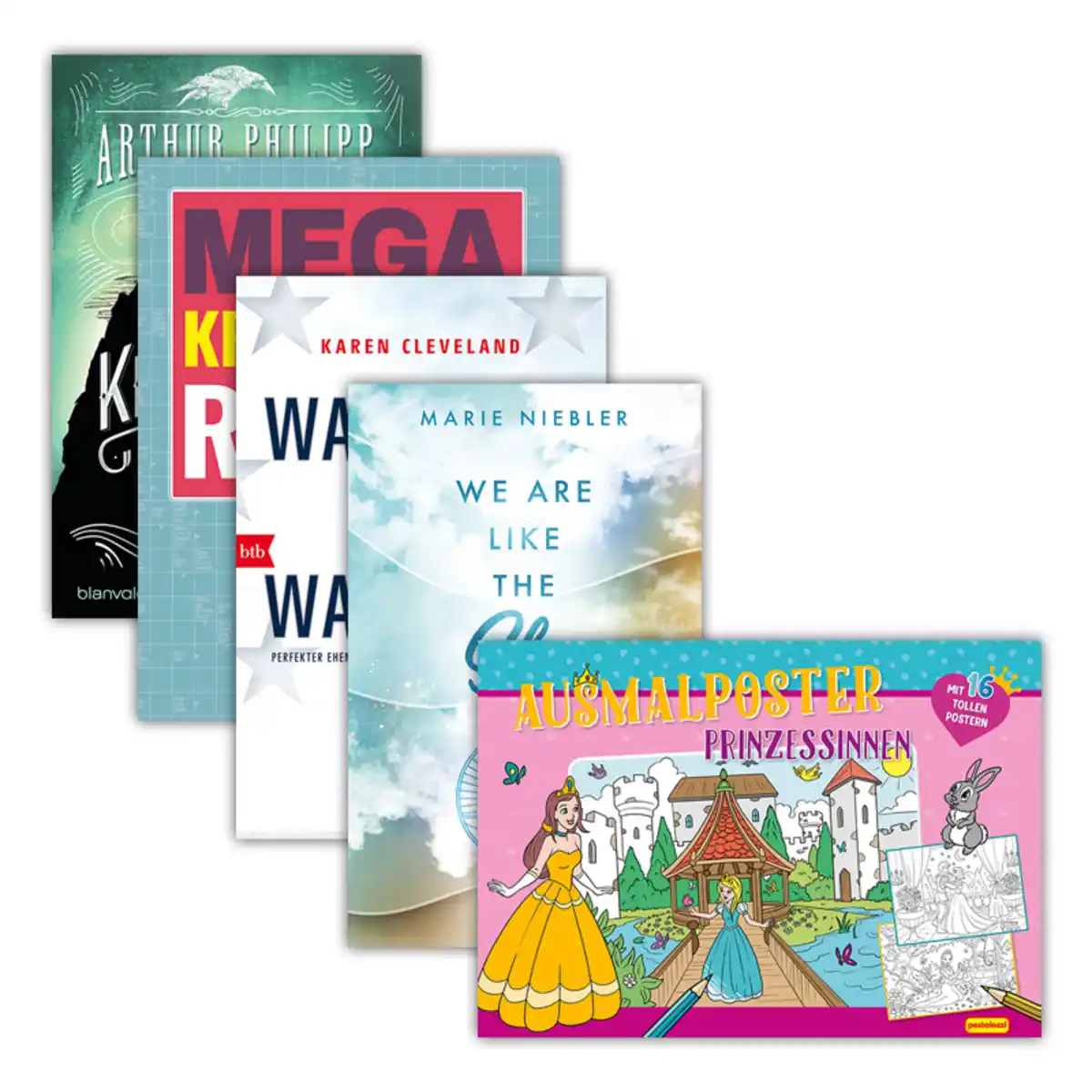 Bild 1 von Roman / Rätsel / Ausmalposter