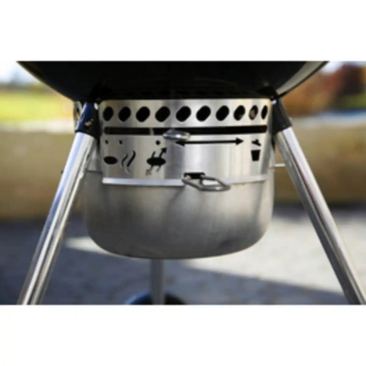 Bild 3 von WEBER Temperaturregler, für Holzkohle, silberfarben