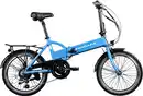 Bild 1 von Zündapp E-Bike Faltrad Z101 20 Zoll RH 37cm 6-Gang 270 Wh himmelblau