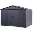 Bild 2 von Metallgerätehaus, mit Satteldach, Gr.XL, 238 x 301 x 214 cm, anthrazit