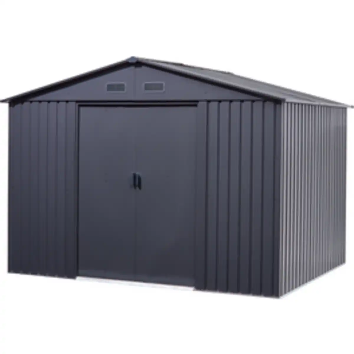 Bild 2 von Metallgerätehaus, mit Satteldach, Gr.XL, 238 x 301 x 214 cm, anthrazit
