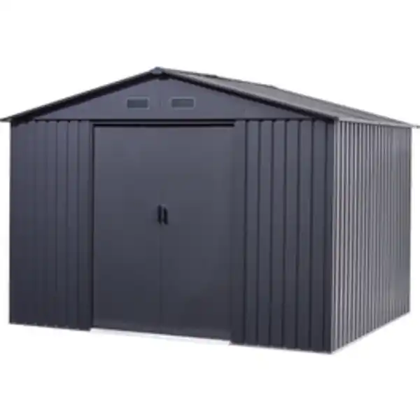 Bild 2 von Metallgerätehaus, mit Satteldach, Gr.XL, 238 x 301 x 214 cm, anthrazit