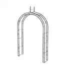 Bild 1 von SIENA GARDEN Rosenbogen »Oxford«, B x T x H: x 39 x 79 cm, Metall