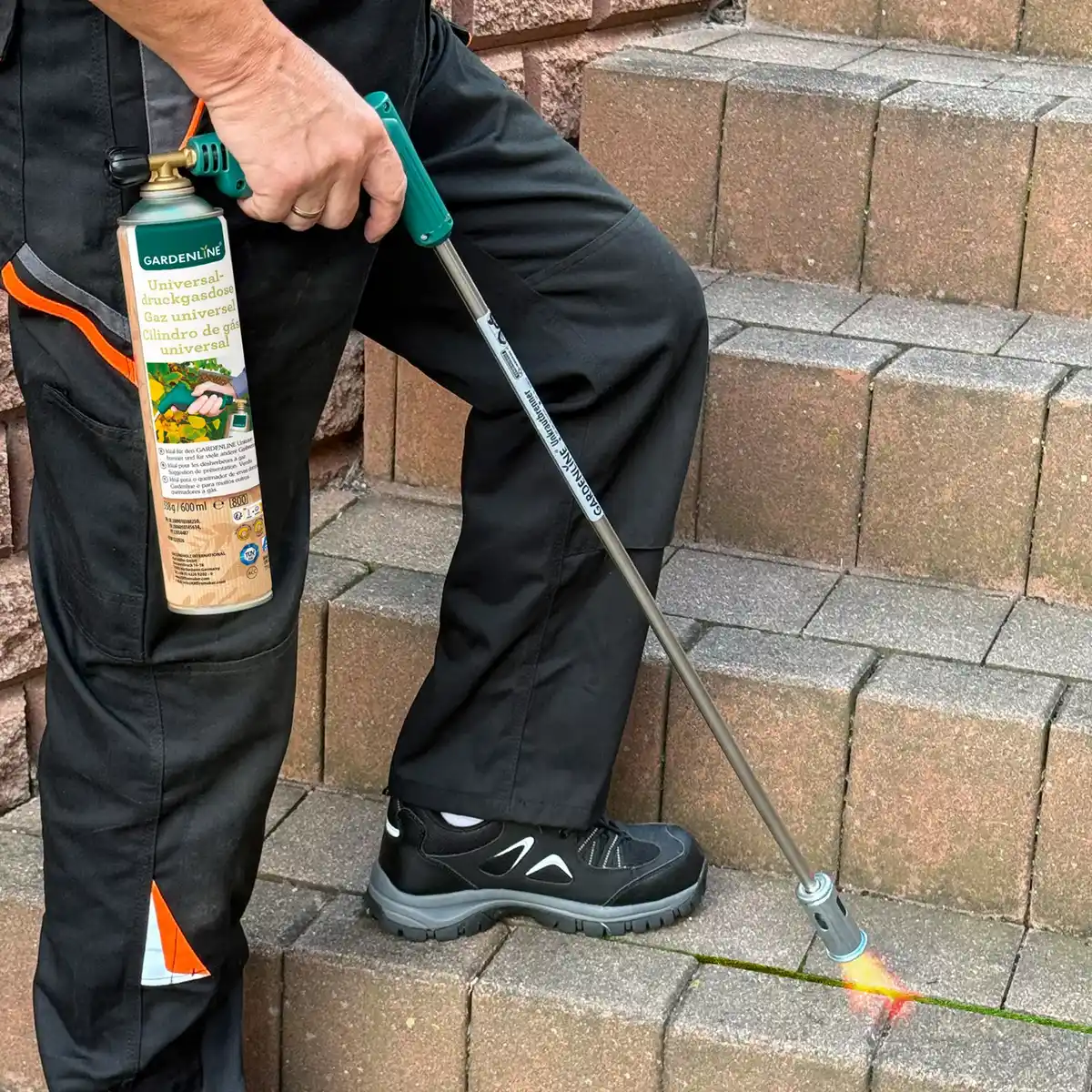 Bild 3 von GARDENLINE Unkrautbrenner / Druckgasdose