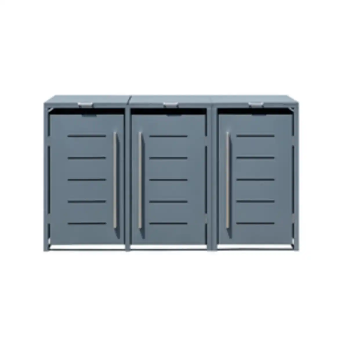 Bild 1 von Westmann Mülltonnenbox, für 3 x 240 L, BxTxH: 200 x 80 x 116 cm, anthrazit