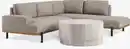 Bild 1 von Lounge-Set STORLIEN travertin + ELLEKILDE 5 Pers. taupe