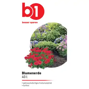 B1 Blumenerde torffrei 40 l