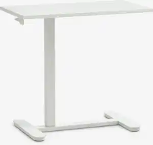Höhenverstellbarer Schreibtisch LUNDTOFT 40x70 weiß