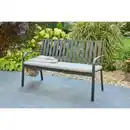 Bild 3 von CASAYA Bank »Sinfra«, inklusive Kissen, Aluminium, schwarz