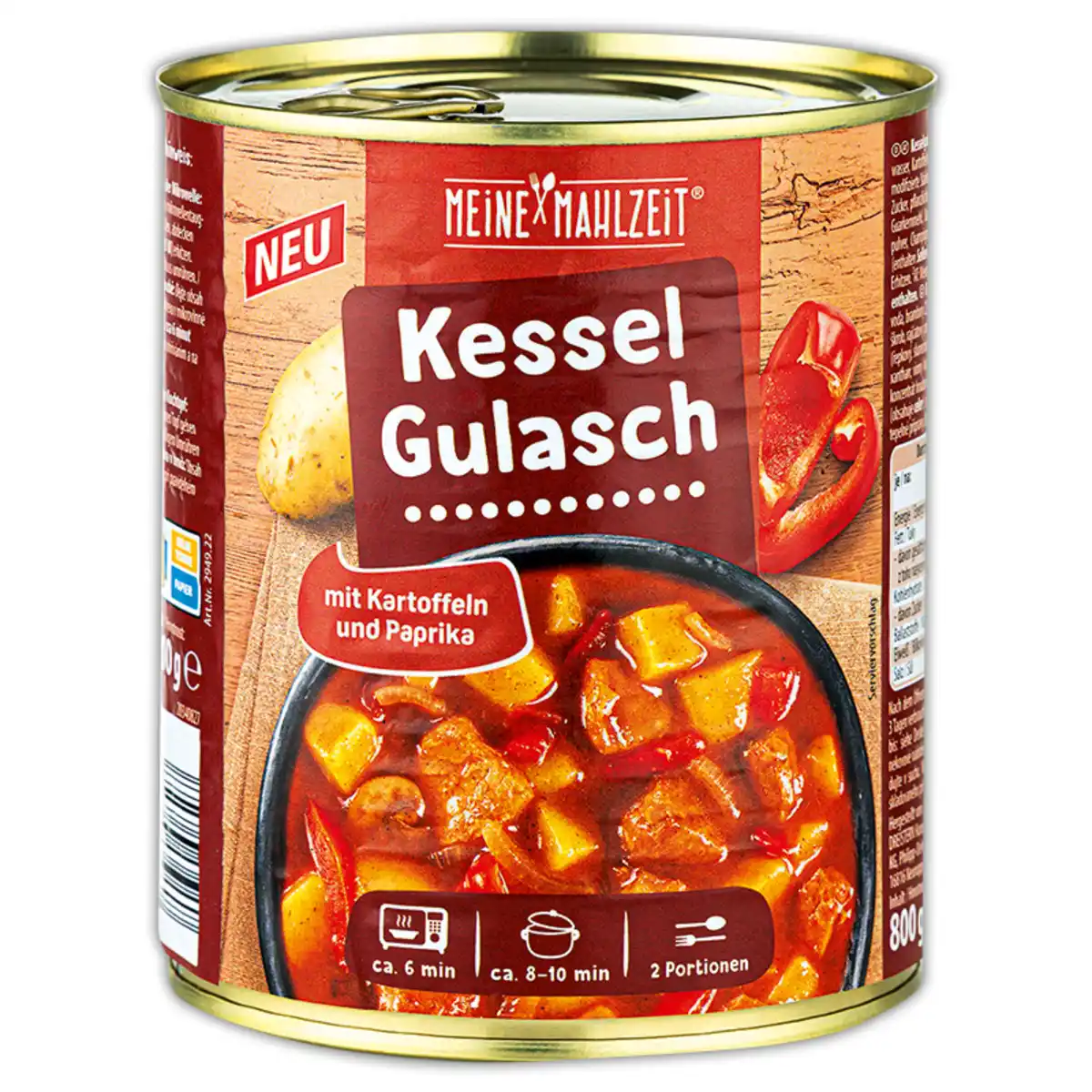Bild 1 von Meine Mahlzeit Kessel Gulasch