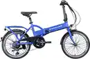 Bild 1 von Zündapp E-Bike Faltrad Z101 20 Zoll RH 37cm 6-Gang 270 Wh blau