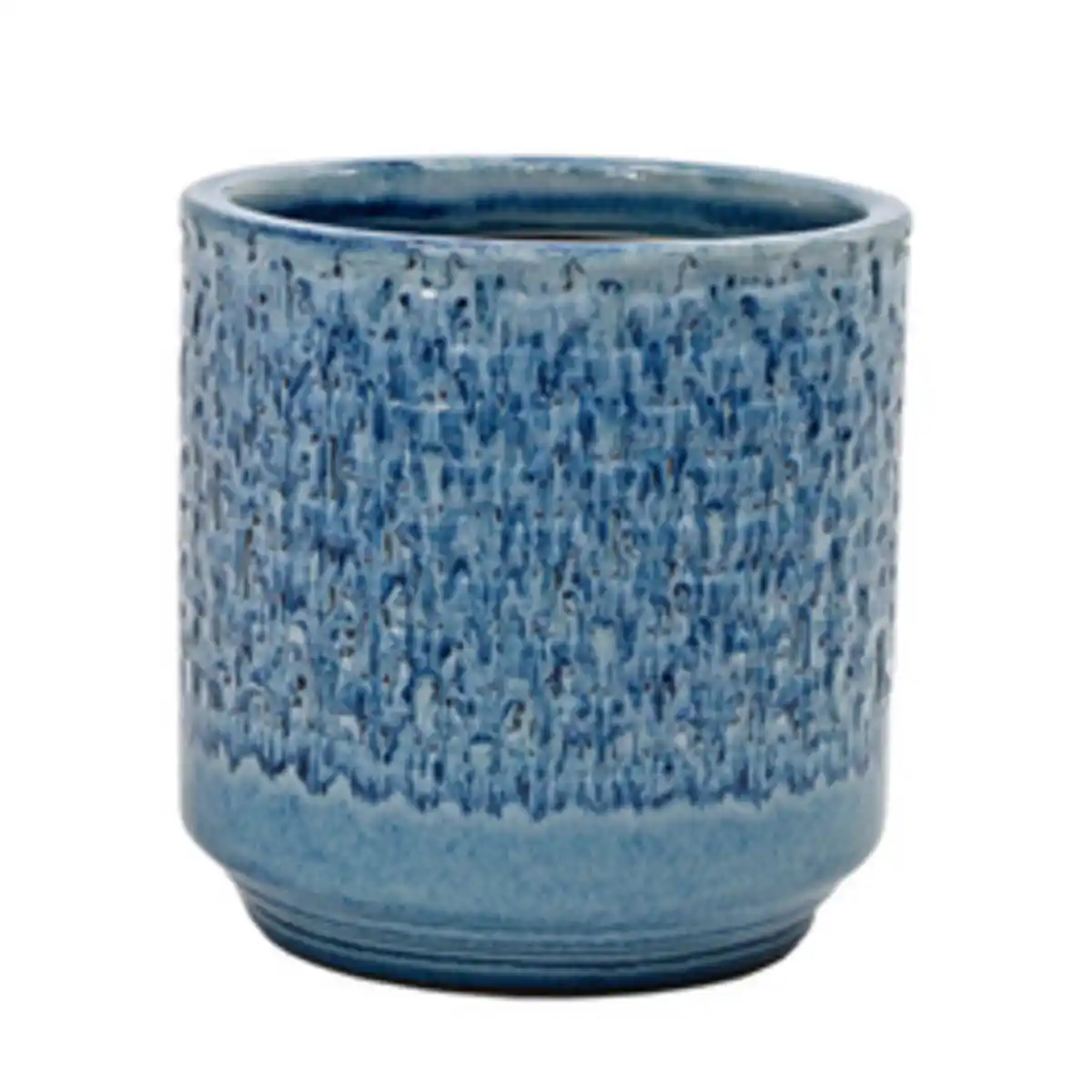 Bild 1 von Pflanzgefäß »Flora«, ØxH: 24 x 25 cm, Keramik, blau