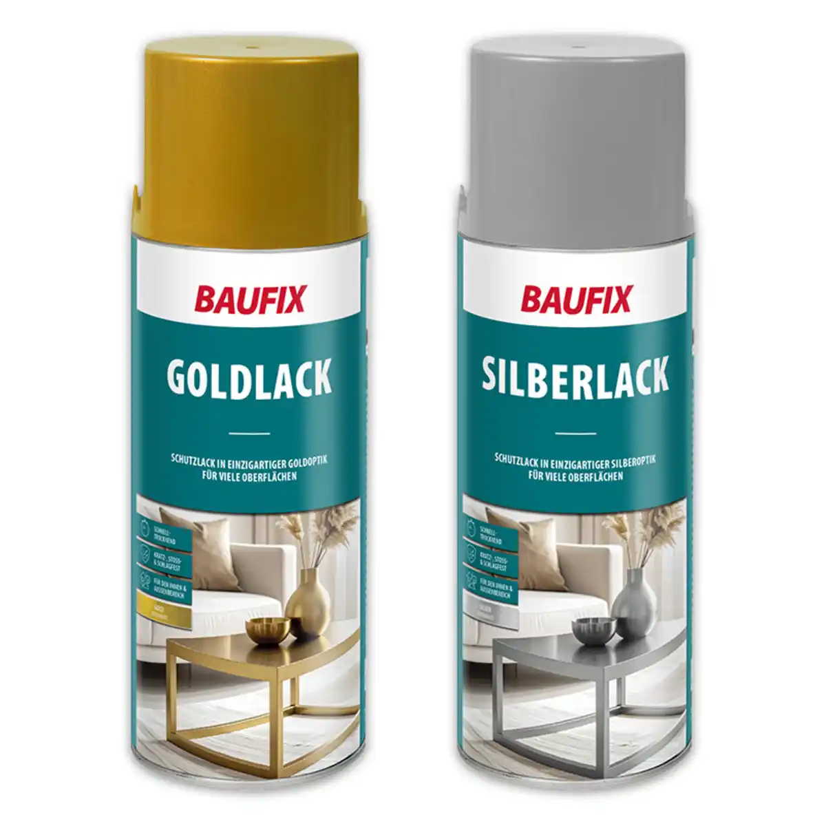 Bild 1 von Baufix Silber- oder Goldlack