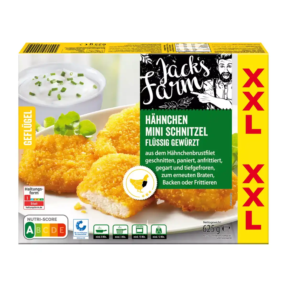Bild 1 von JACK'S FARM Hähnchen-Mini-Schnitzel XXL