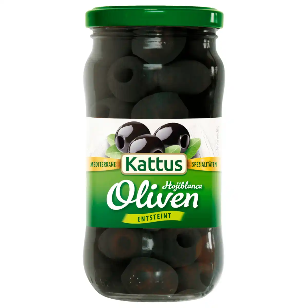 Bild 1 von Kattus Schwarze Oliven entsteint 160g