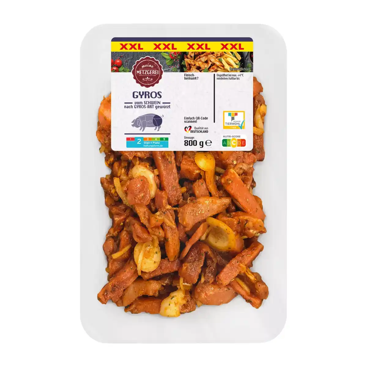 Bild 1 von MEINE METZGEREI Gyros-Geschnetzeltes XXL