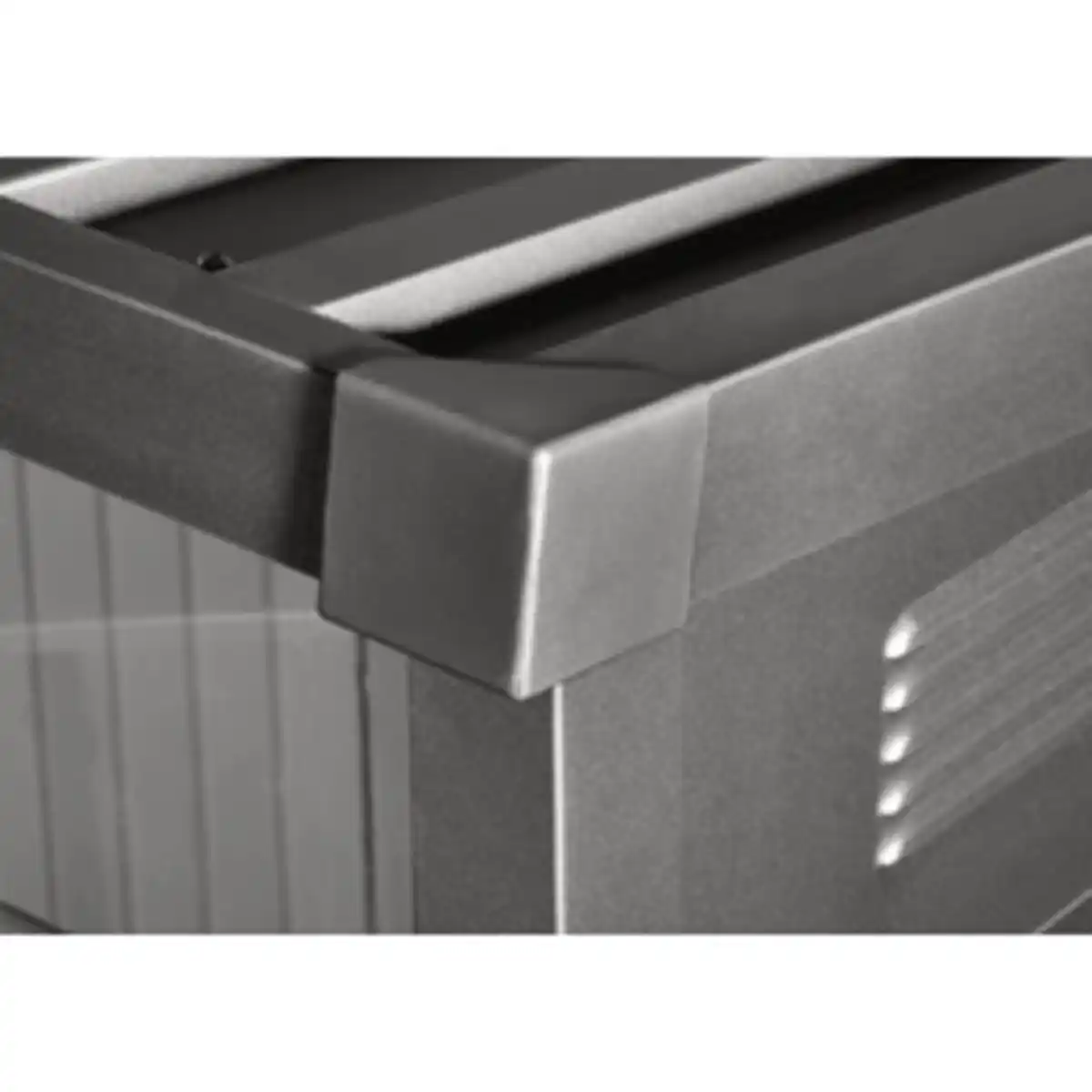 Bild 4 von Mr. GARDENER Gerätehaus »Premium Geräte-Pultdachhaus«, Metall, BxHxT: 197 x 201 x 146 cm (Außenmaße inkl. Dachüberstand)