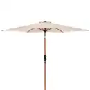 Bild 1 von DOPPLER Sonnenschirm »Life 305 Woodstyle Lift«, ØxH: 305 x 246 cm, abknickbar