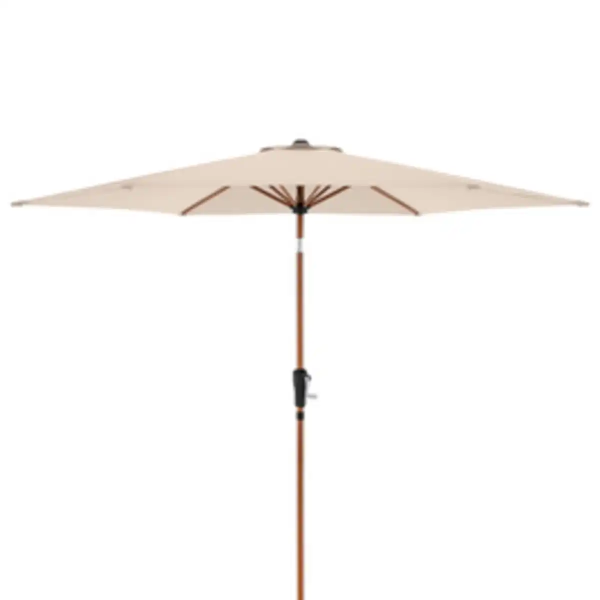 Bild 1 von DOPPLER Sonnenschirm »Life 305 Woodstyle Lift«, ØxH: 305 x 246 cm, abknickbar