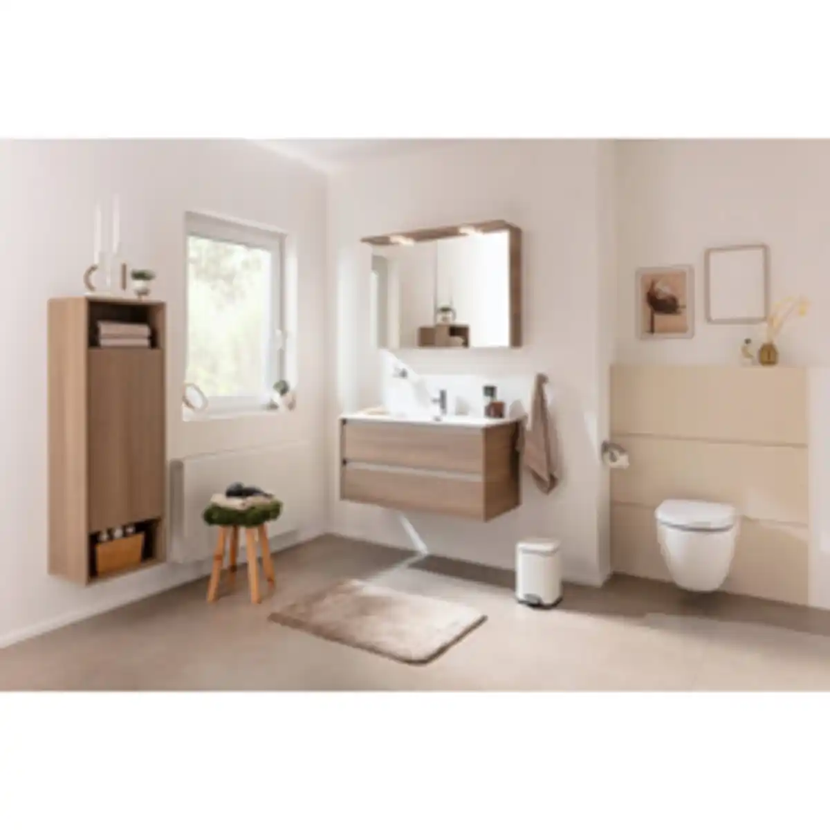 Bild 4 von FACKELMANN Midischrank »VITA«, VITA H-Midi re., 2 Fächer, 402x1257x320