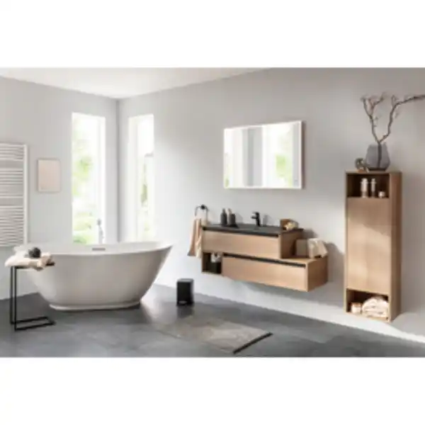 Bild 3 von FACKELMANN Waschtischunterbau »VITA«, VITA L-WT-Unterbau links 1301x500x460