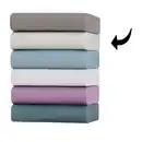 Bild 4 von Jersey Spannbetttuch, ca. 180 - 200 x 200 cm