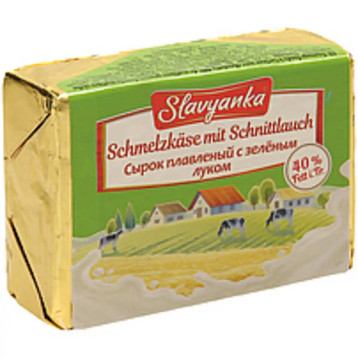 Bild 1 von Streichfähiger Schmelzkäse mit Schnittlauch, 40% Fett i. Tr.