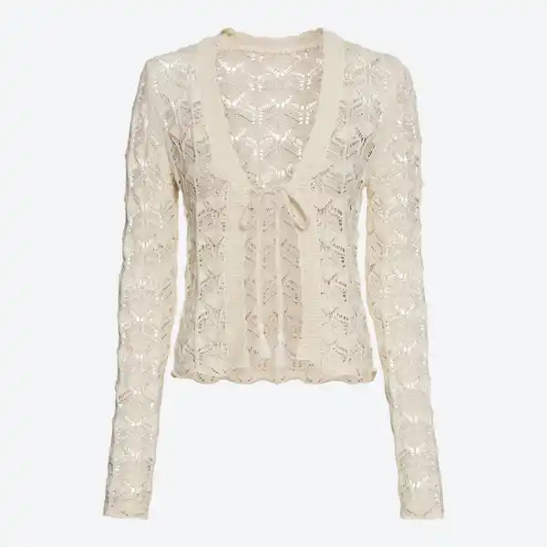 Bild 2 von Damen-Cardigan im Ajour-Design