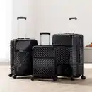 Bild 2 von Kofferset 3-teilig Schwarz 