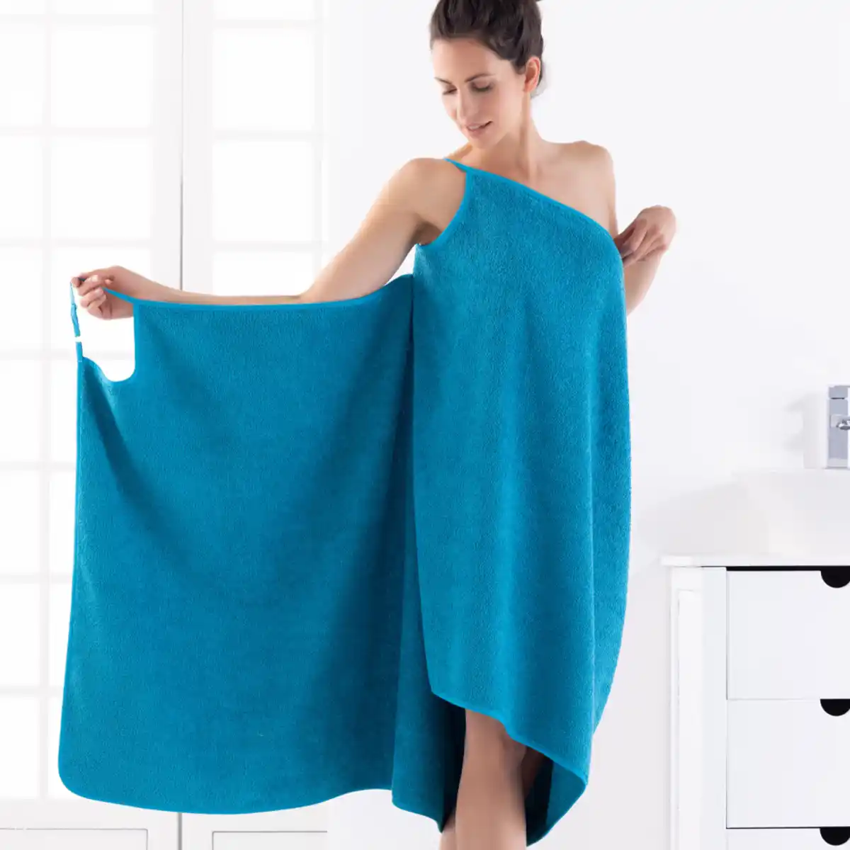 Bild 4 von Schulterbadetuch 100% Baumwolle