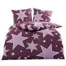 Bild 1 von Feinbiber-Bettwäsche "Sterne"