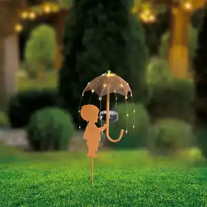 Solar-Stab "Junge" oder "Mädchen", Höhe ca. 44 cm