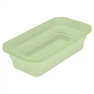 CROFTON Verstärkte Silikonbackform, Kastenform, Transparentes Grün