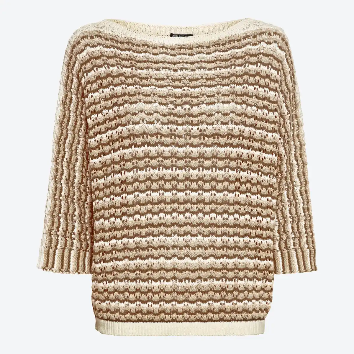 Bild 3 von Damen-Strickpullover im Ajour-Design