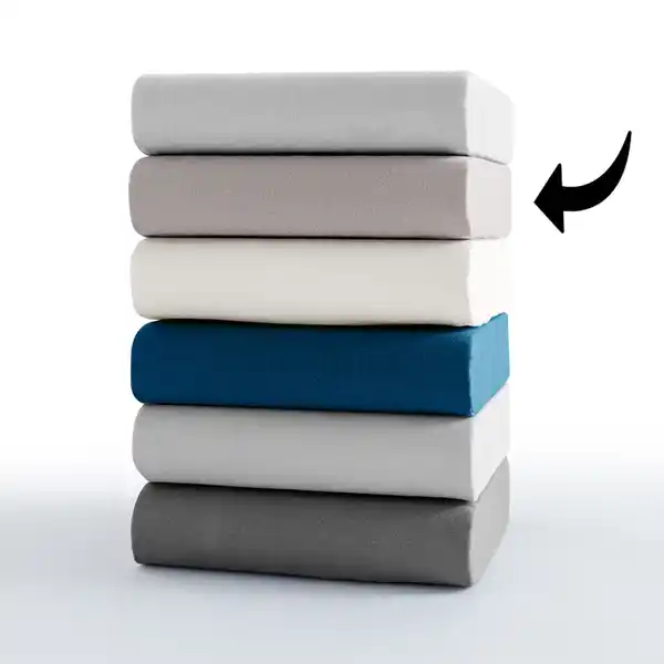 Bild 4 von DREAMTEX Interlock Doppeljersey-Spannbetttuch