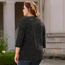 Bild 4 von Damen-Langarmshirt mit Bootausschnitt, große Größen