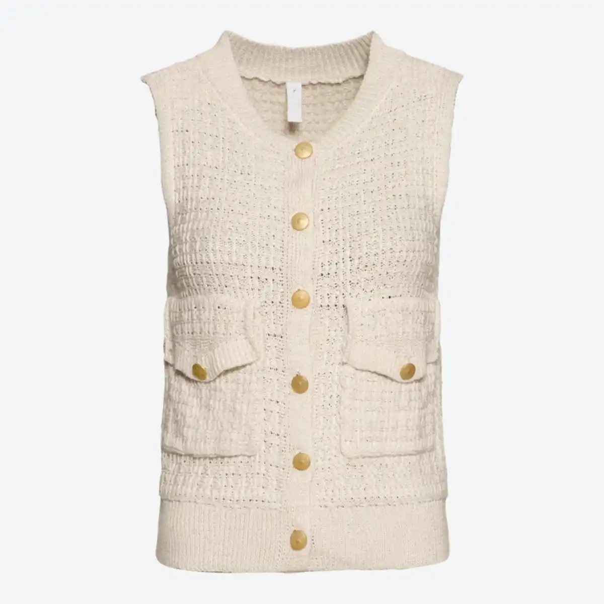 Bild 2 von Damen-Strickweste mit Knopfleiste